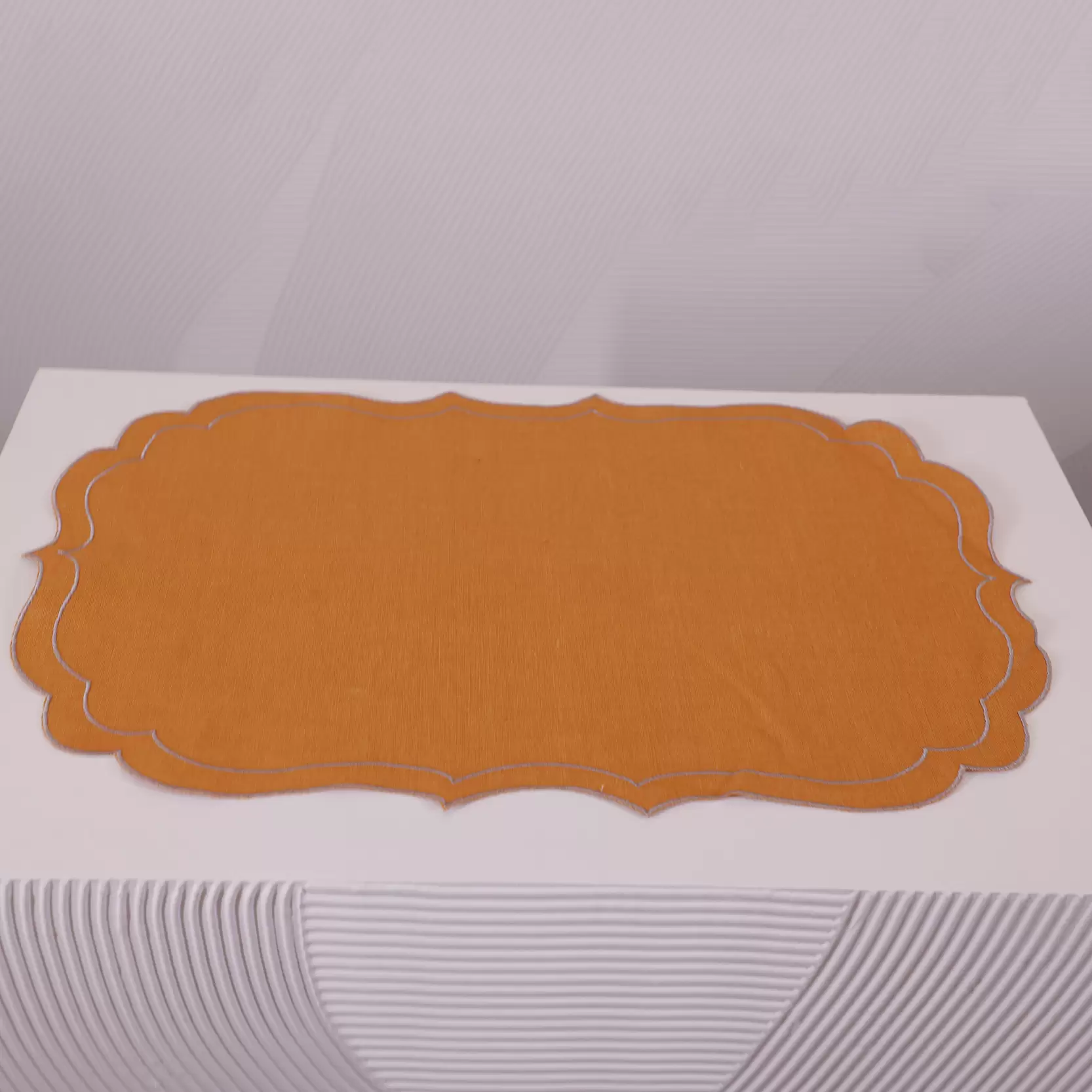100491 PLACEMAT NINETTE AMBER KAKHI